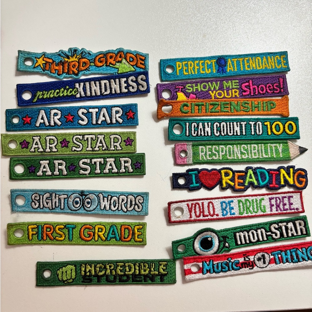 Colorful Embroidered Patches Collection - Picture 3 of 11